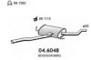 AUDI 8D0253409BQ Middle Silencer